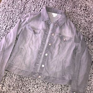 M light grey jean jacket